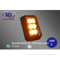 18W Amber Flash LED Emergency Lights, 12V LED Warning Lamp With CE, ROHS (RG-WR-006)